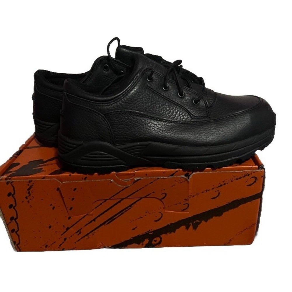 NEW RED WING WORX Composite TOE SHOES SIZE 5.5 M Black